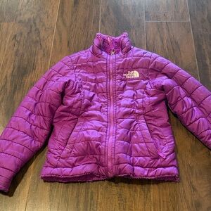 The North Face Vibrant Purple Quilted Jacket